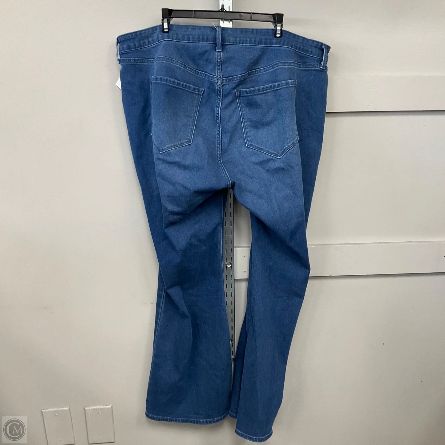 Jeans Flared By Old Navy In Blue Denim, Size: 20