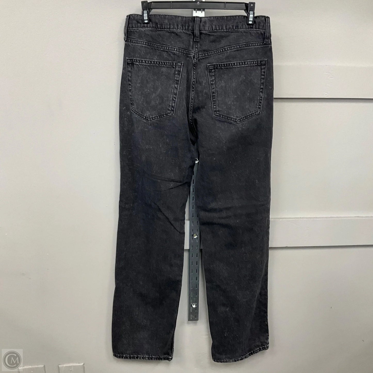 Jeans Skinny By Gap In Black Denim, Size: 2