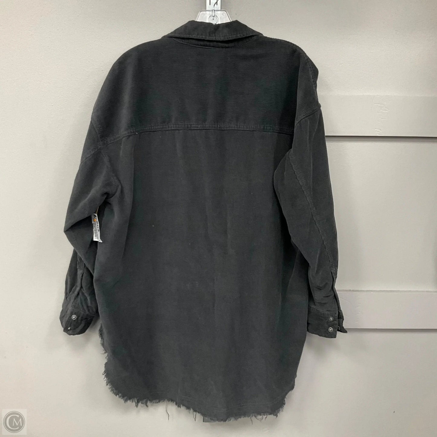 Top Long Sleeve By Offline By Aerie In Grey, Size: S