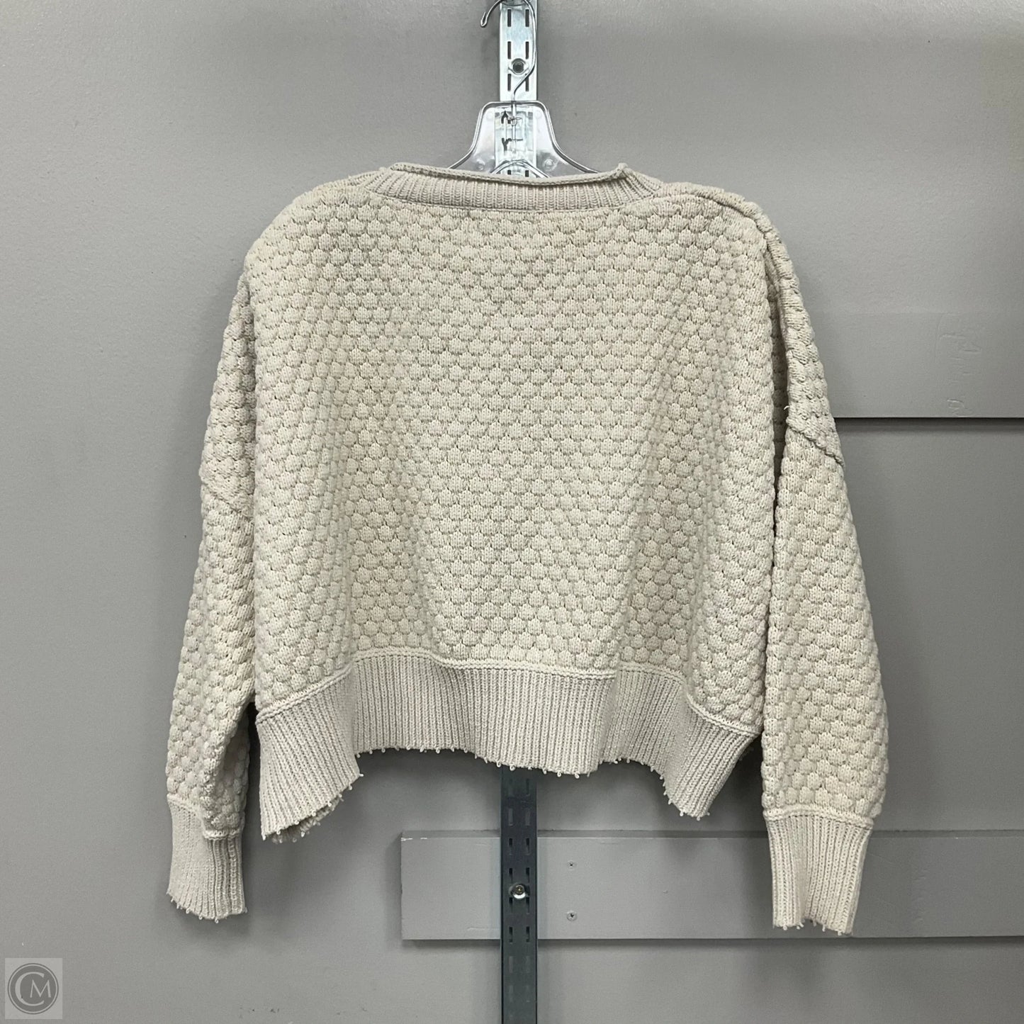 Sweater By Industry In Cream, Size: S