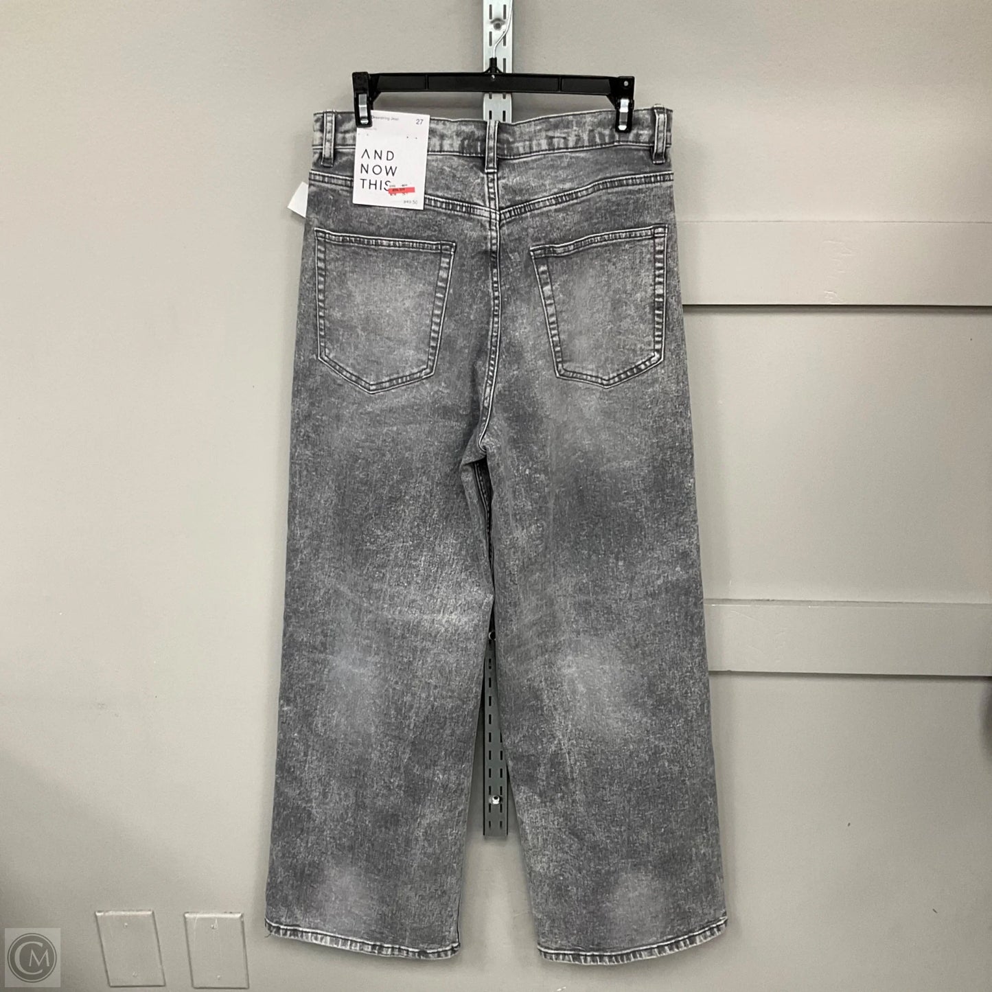 Jeans Wide Leg By And Now This In Grey Denim, Size: 4