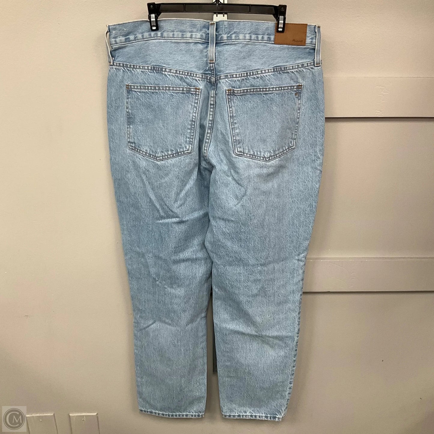 Jeans Boyfriend By Madewell In Blue Denim, Size: 14