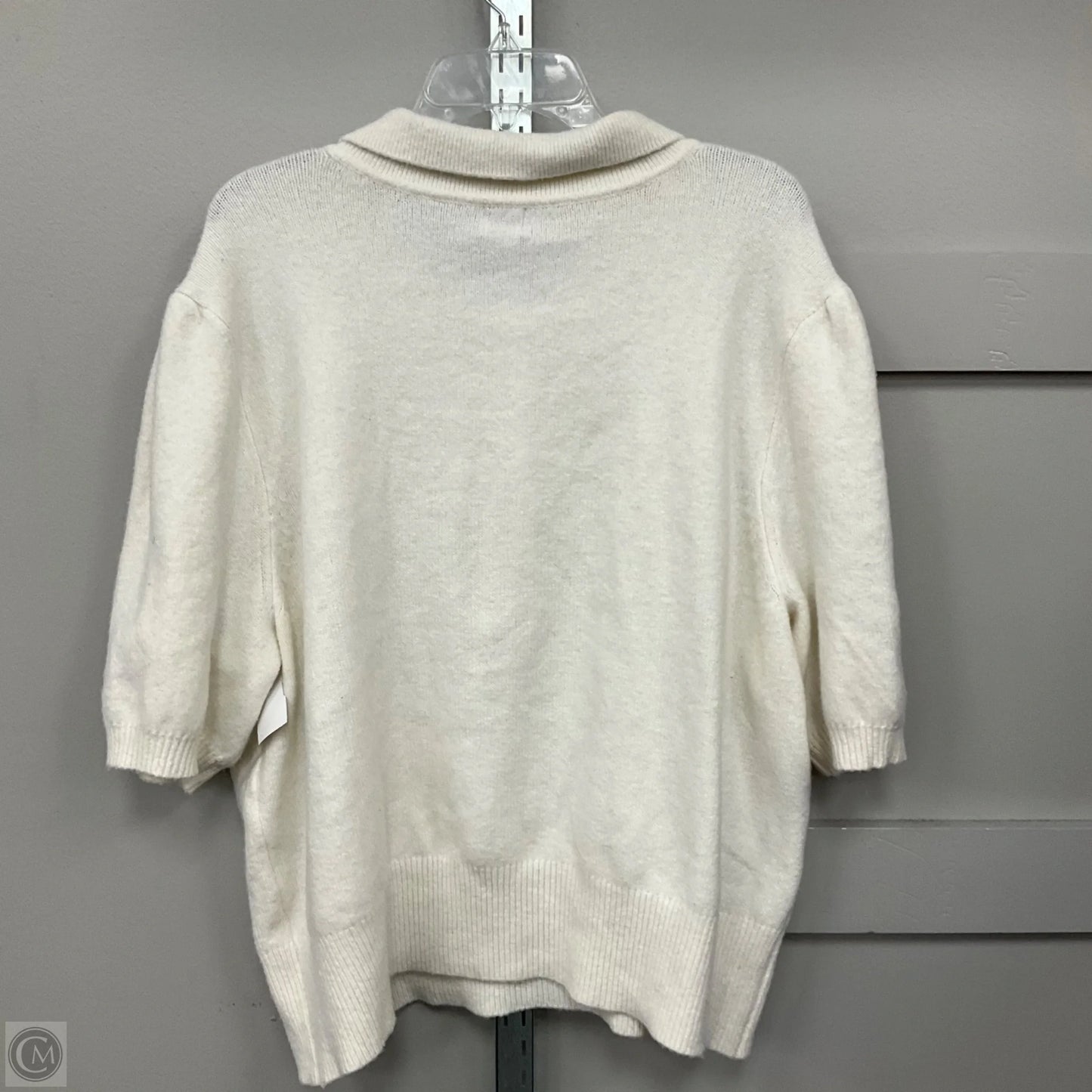 Sweater By A New Day In White, Size: 3x