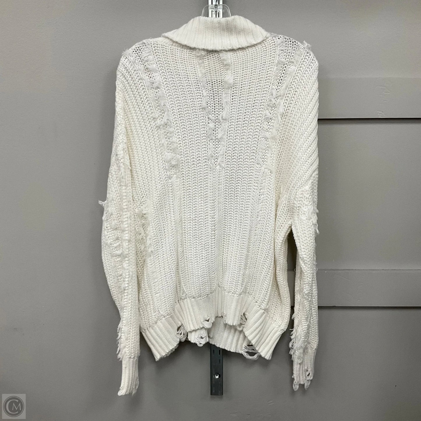 Sweater By Daytrip In White, Size: Xl