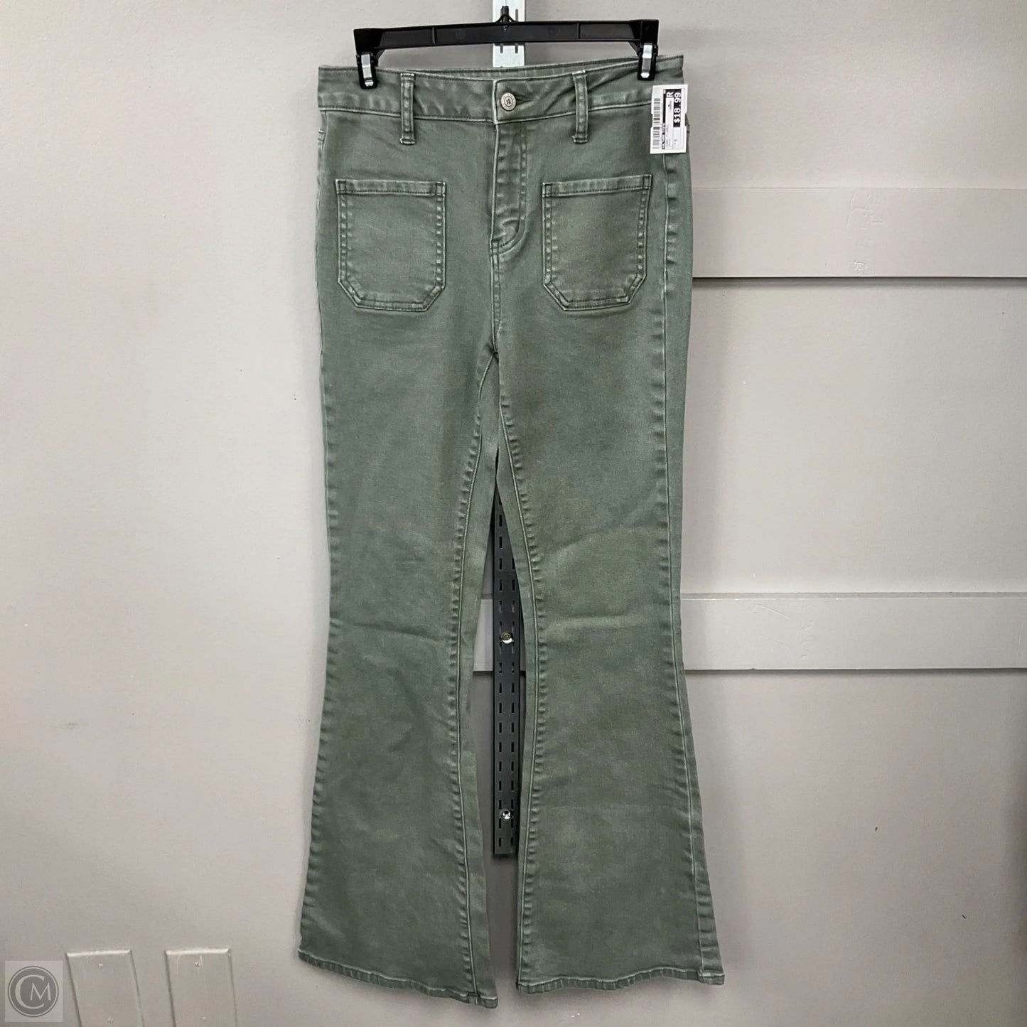 Jeans Flared By Altard State In Green, Size: 0