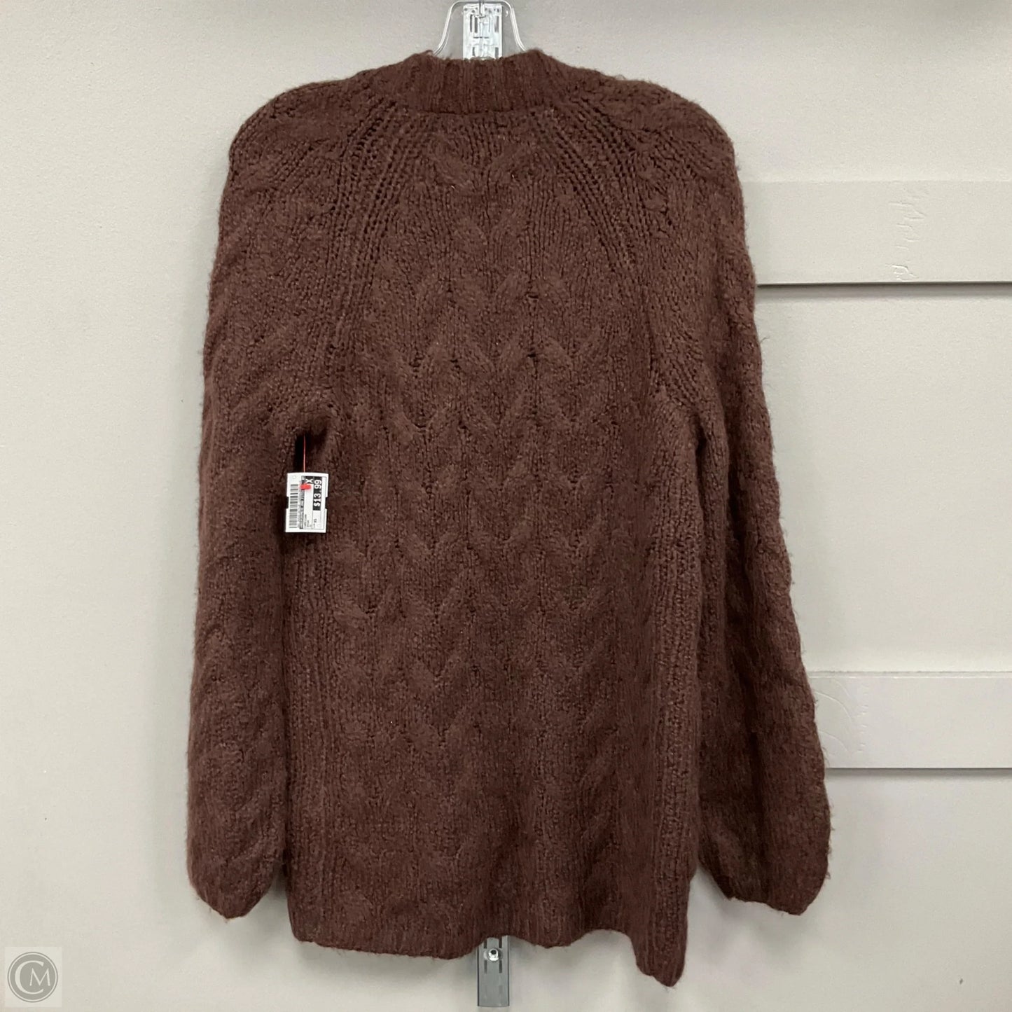 Cardigan By Abercrombie And Fitch In Brown, Size: Xs
