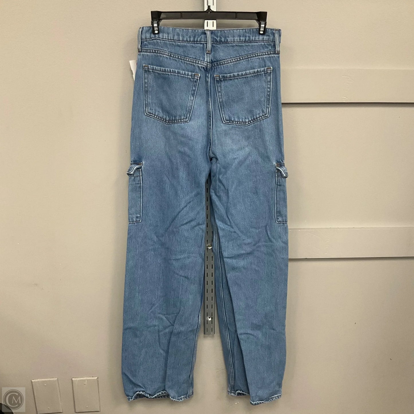 Jeans Wide Leg By Old Navy In Blue Denim, Size: 2