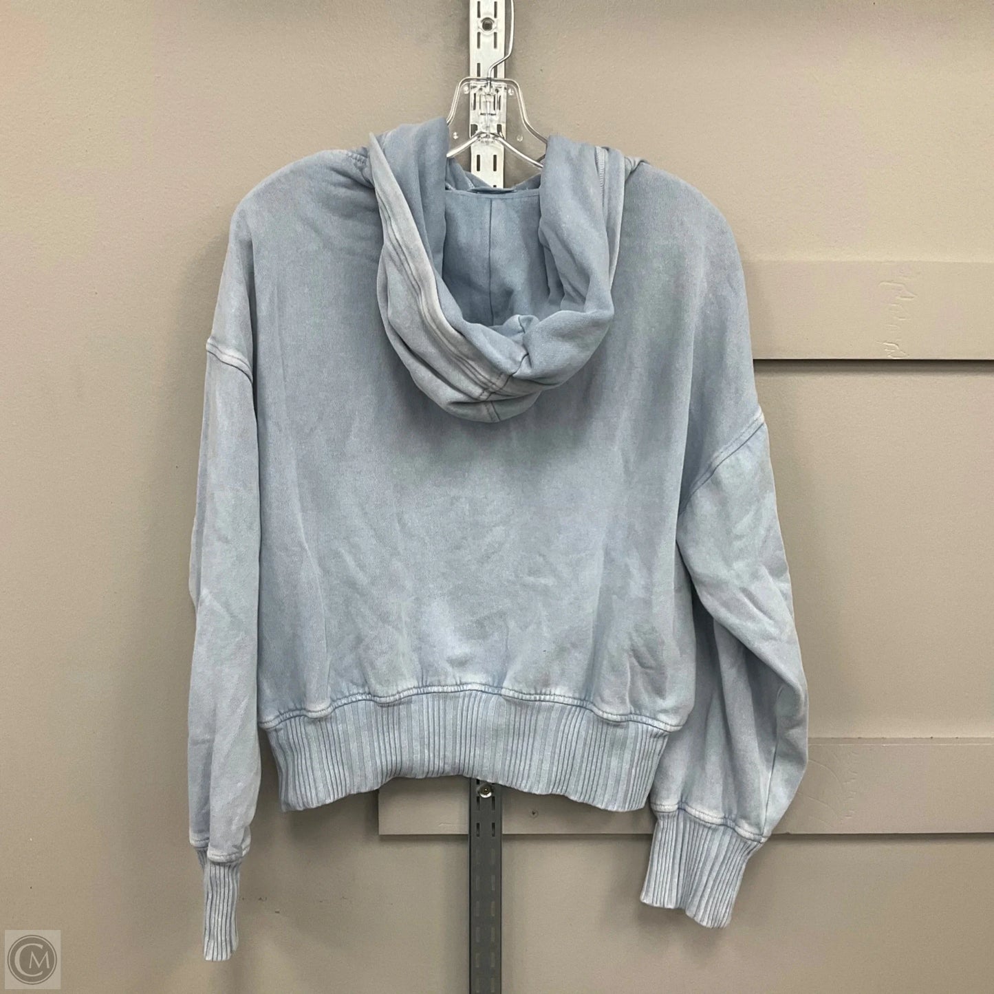 Sweatshirt Hoodie By Aerie In Blue, Size: M