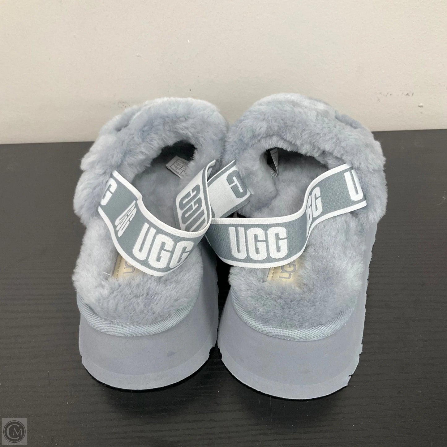 Sandals Designer By Ugg In Grey, Size: 7