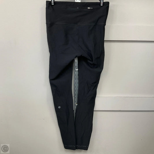 Athletic Leggings By Lululemon In Black, Size: 8