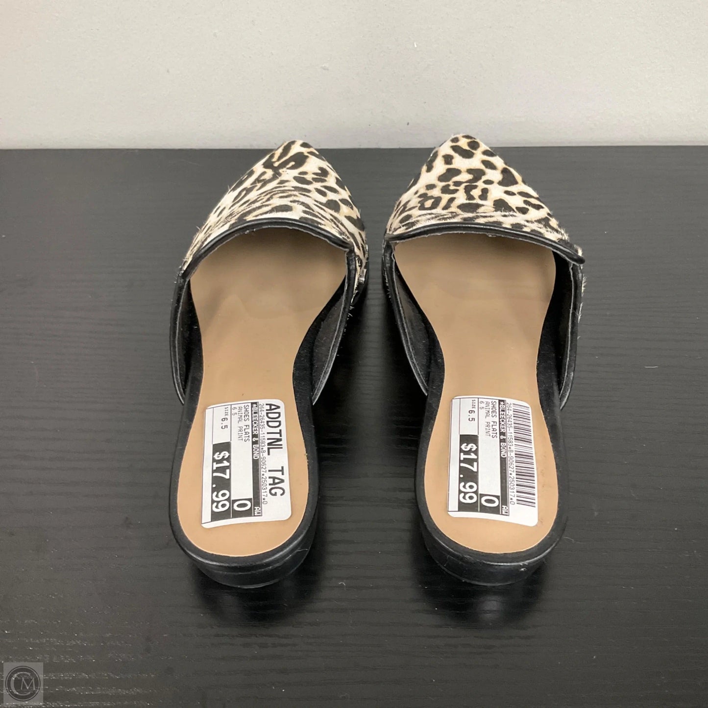 Shoes Flats By Bleecker & Bond In Animal Print, Size: 6.5