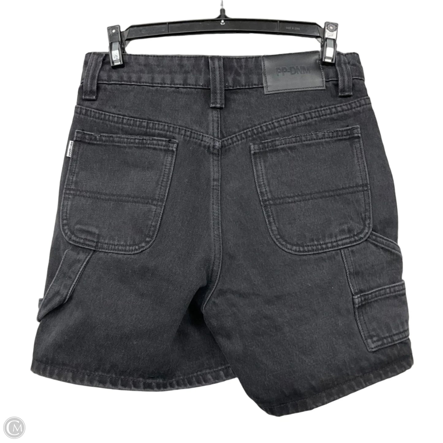 Shorts By Princess Polly In Black Denim, Size: 4