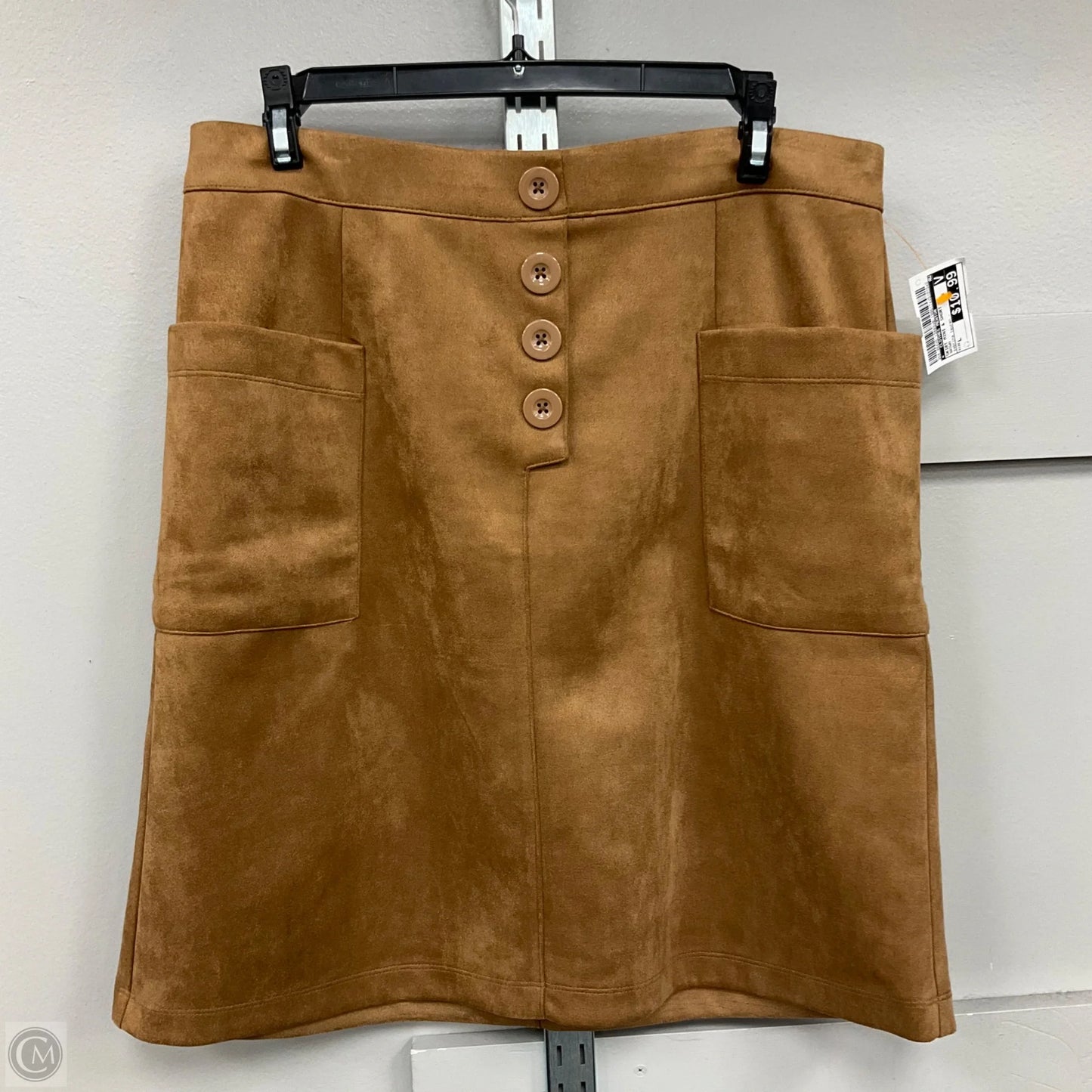 Skirt Mini & Short By Sabrina Lauren In Brown, Size: L