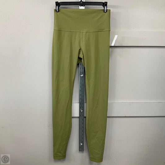 Athletic Leggings By Lululemon In Green, Size: 6