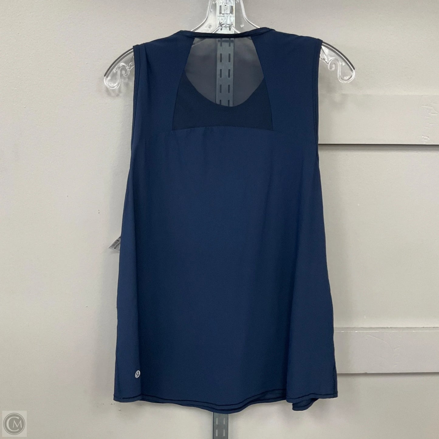 Athletic Tank Top By Lululemon In Navy, Size: L