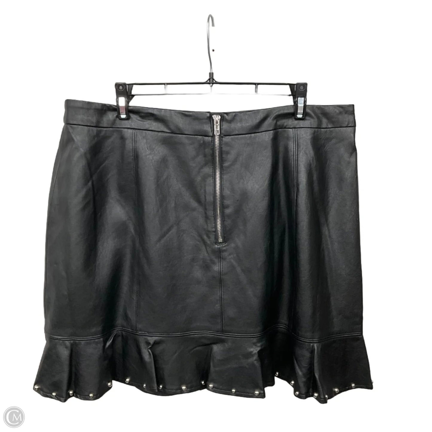 Skirt Mini & Short By City Chic In Black, Size: 14