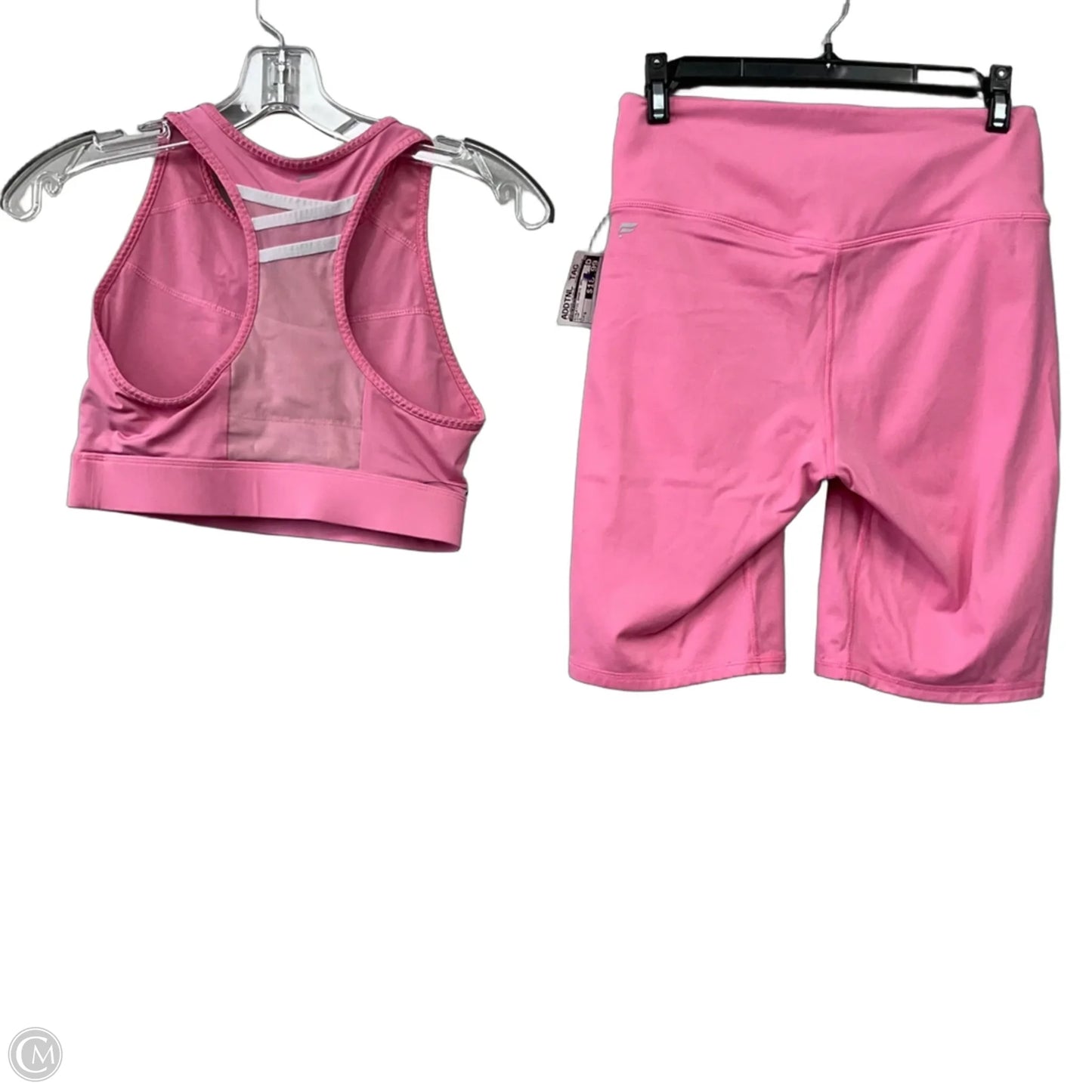 Athletic Shorts 2pc By Fabletics In Pink, Size: S