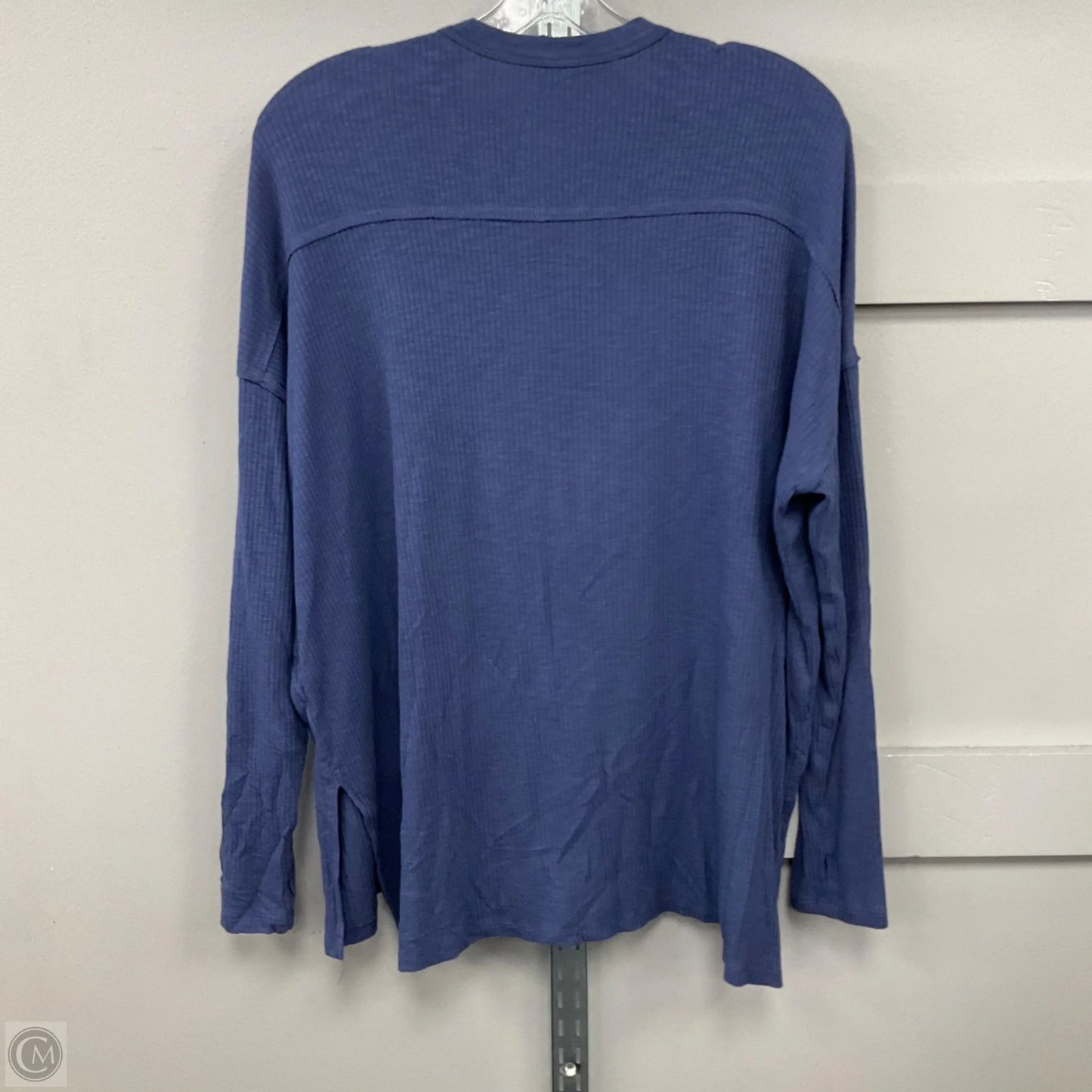 Top Long Sleeve Basic By Aerie In Navy, Size: M