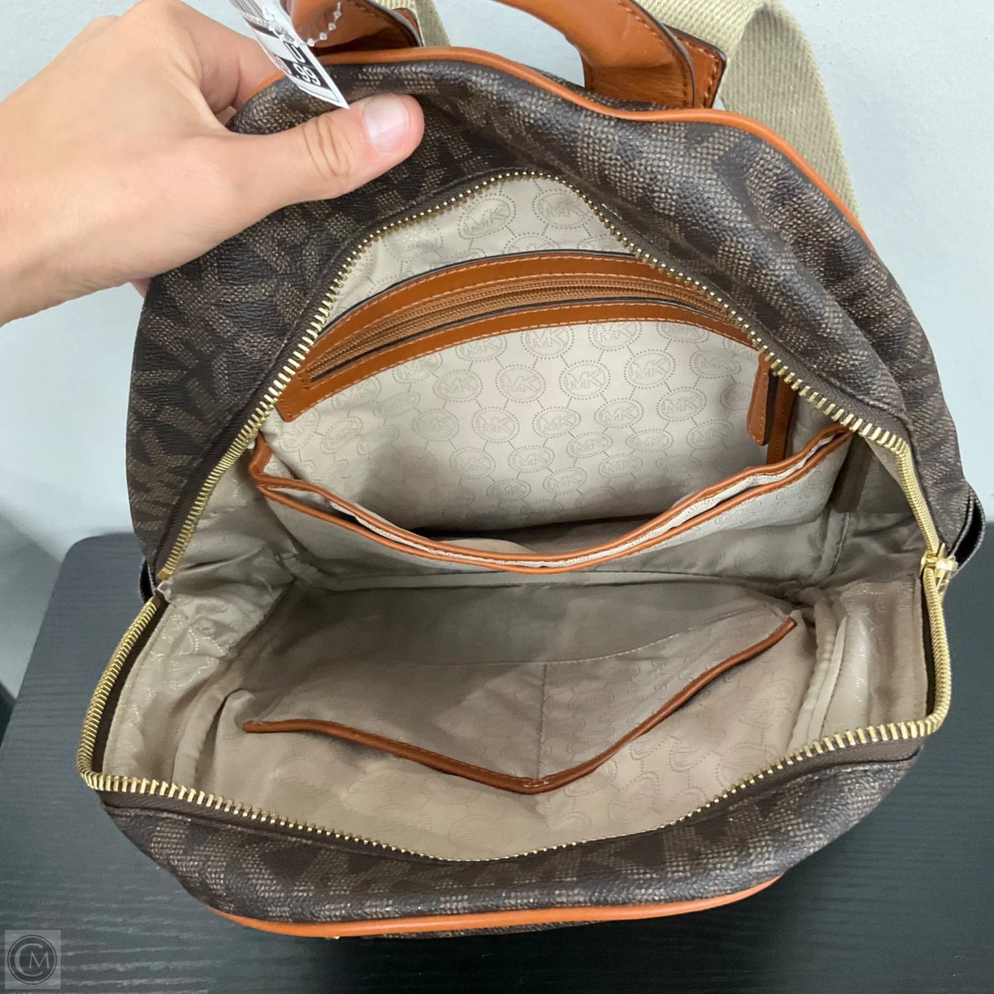 Backpack Designer By Michael Kors, Size: Medium