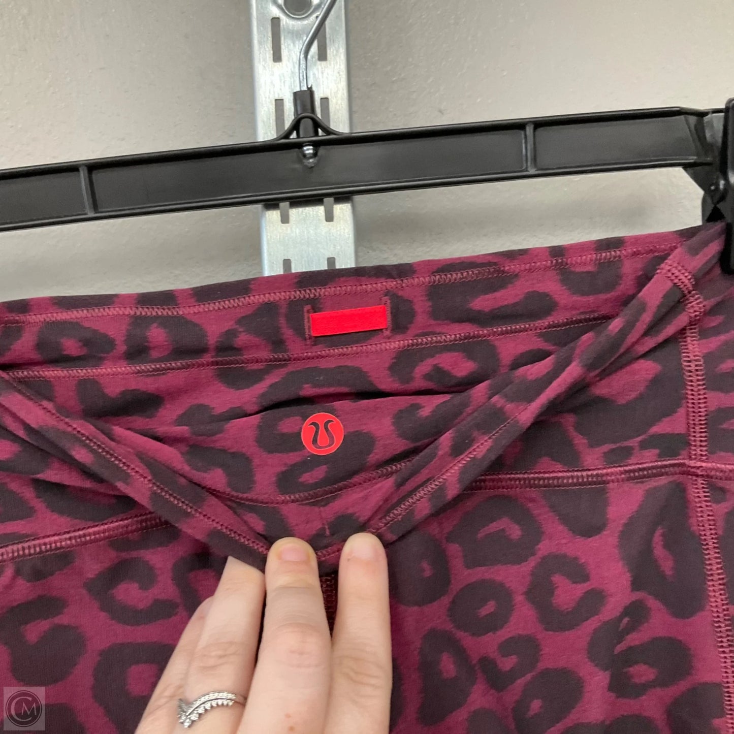 Athletic Leggings By Lululemon In Animal Print, Size: 10
