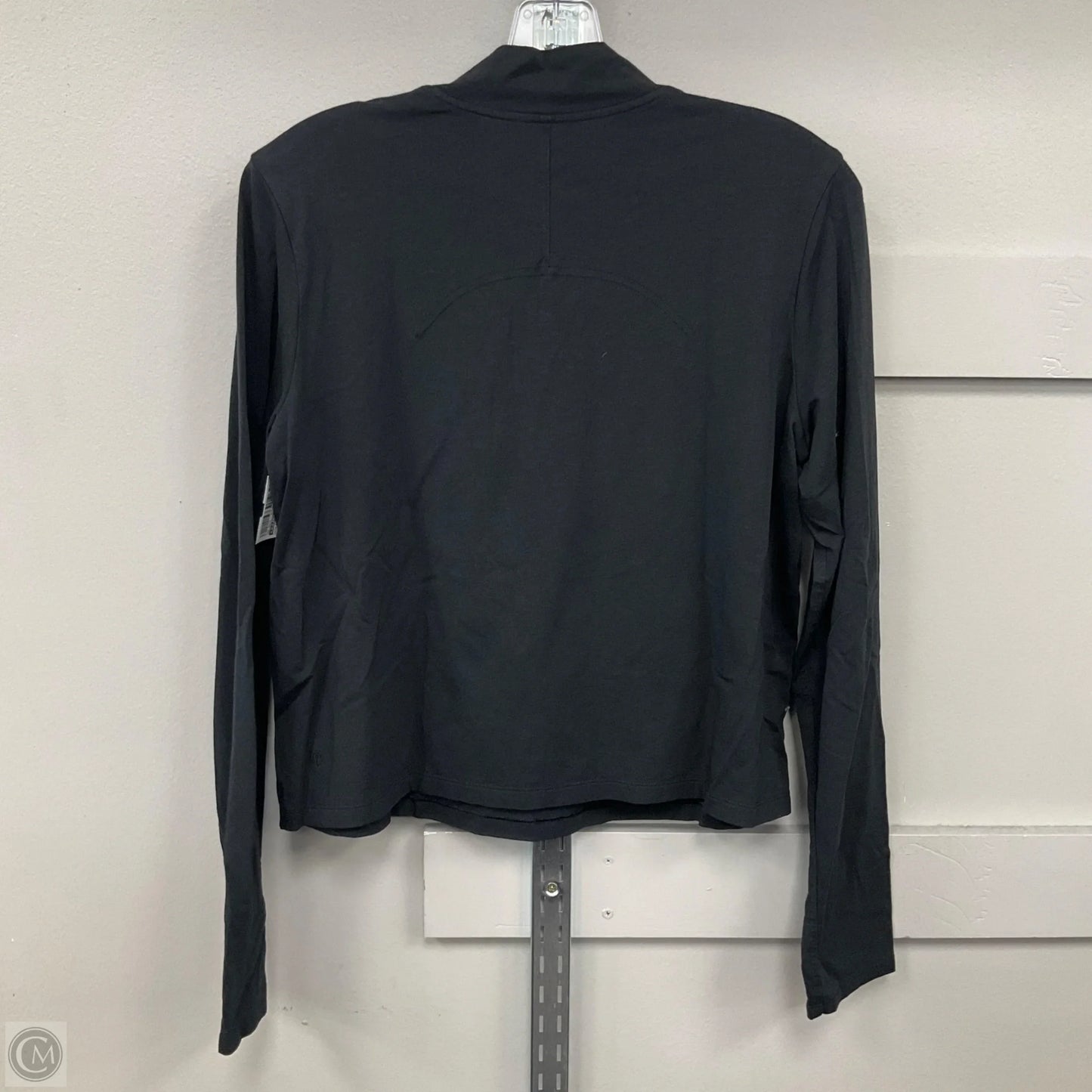 Athletic Sweatshirt Collar By Lululemon In Black, Size: 10