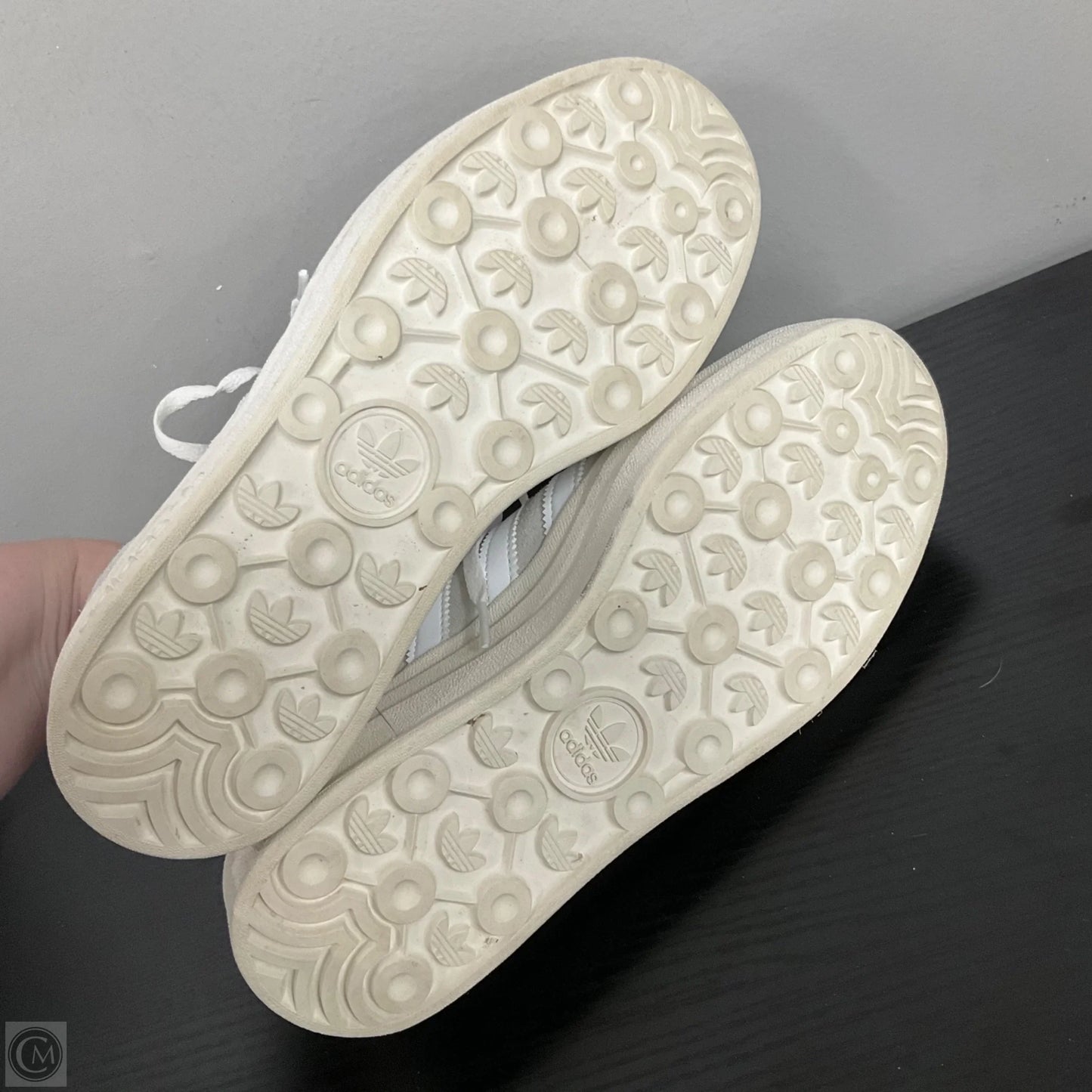 Shoes Sneakers Platform By Adidas In Grey & White, Size: 8.5