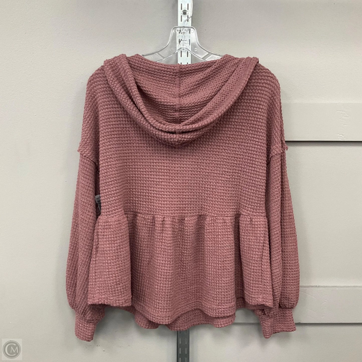 Top Long Sleeve By Vestique In Mauve, Size: S