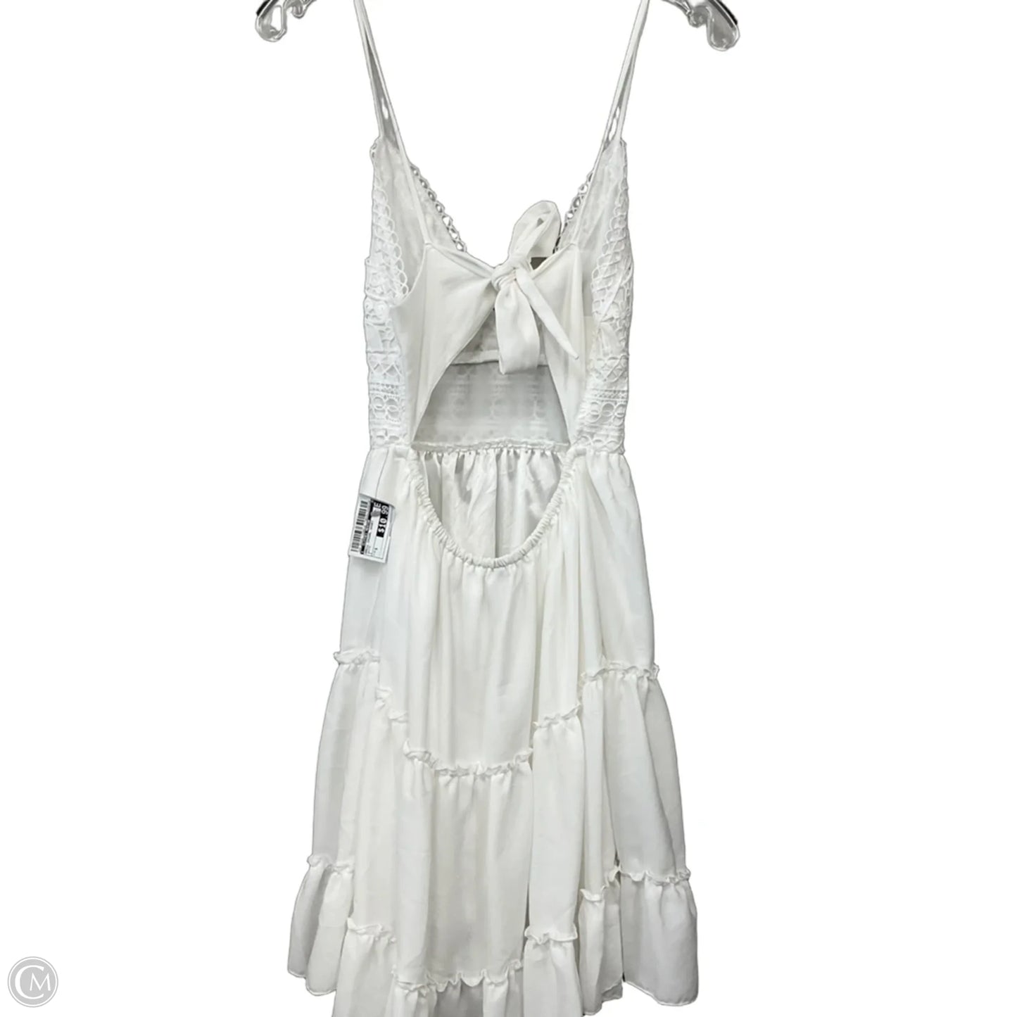Dress Casual Short By Clothes Mentor In White, Size: S