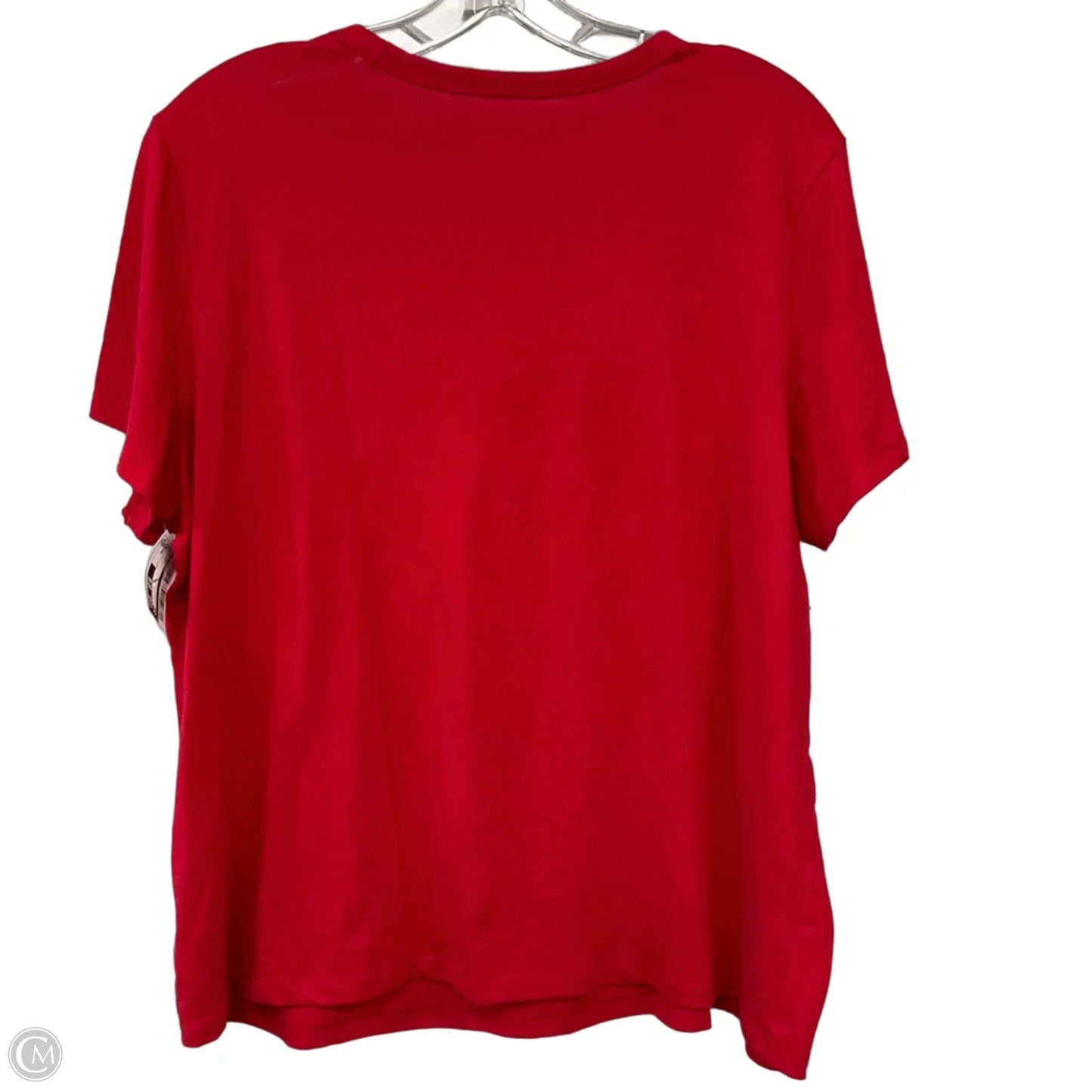Top Short Sleeve By Old Navy In Red, Size: Xl