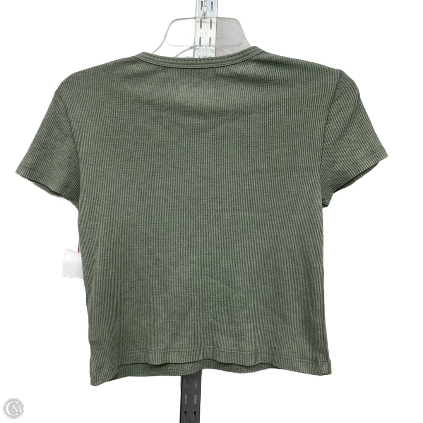 Top Short Sleeve By Aerie In Green, Size: M