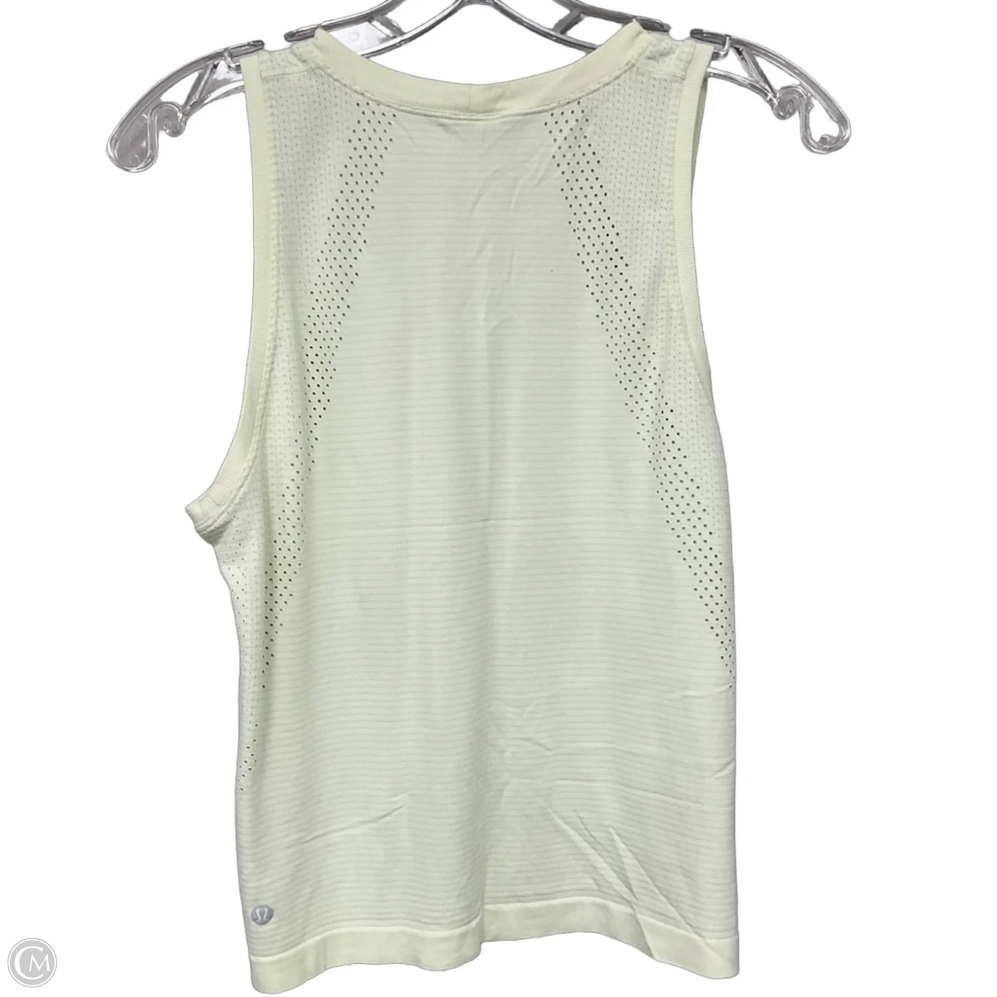 Athletic Tank Top By Lululemon In Yellow, Size: 6
