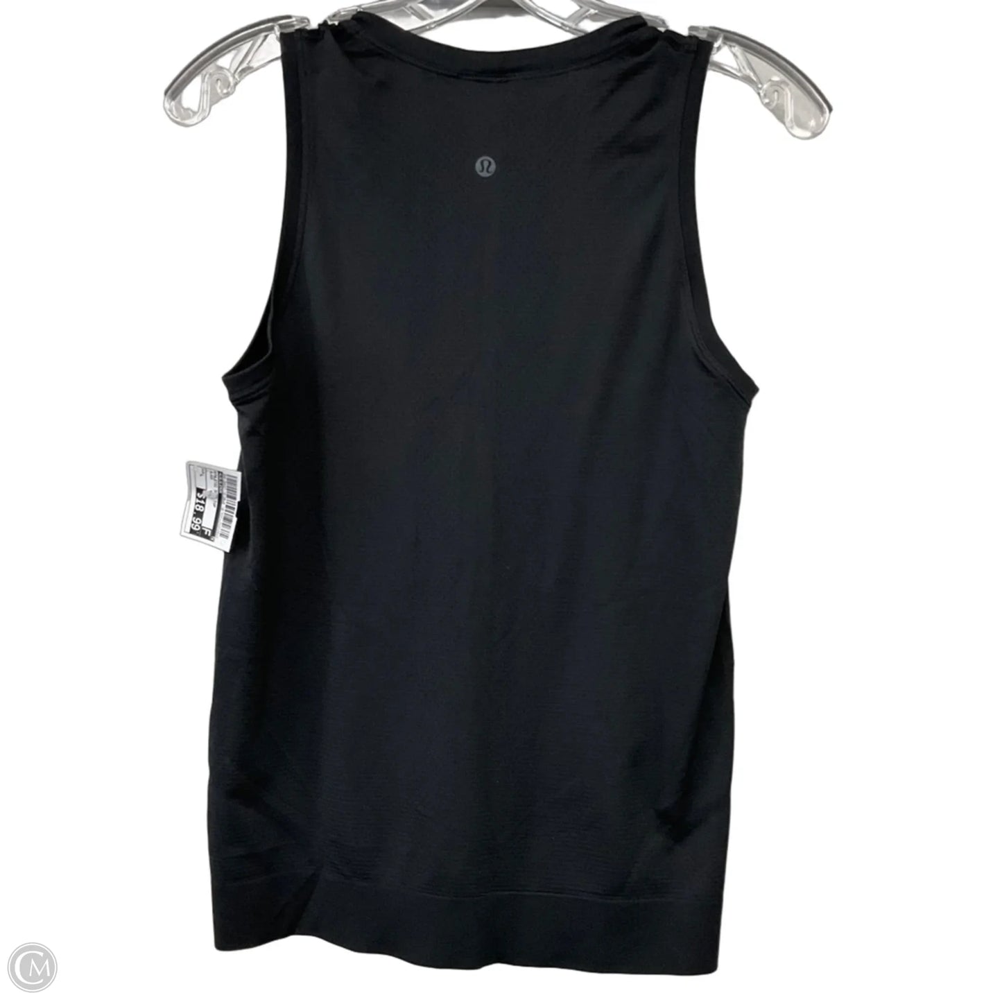 Athletic Tank Top By Lululemon In Black, Size: L
