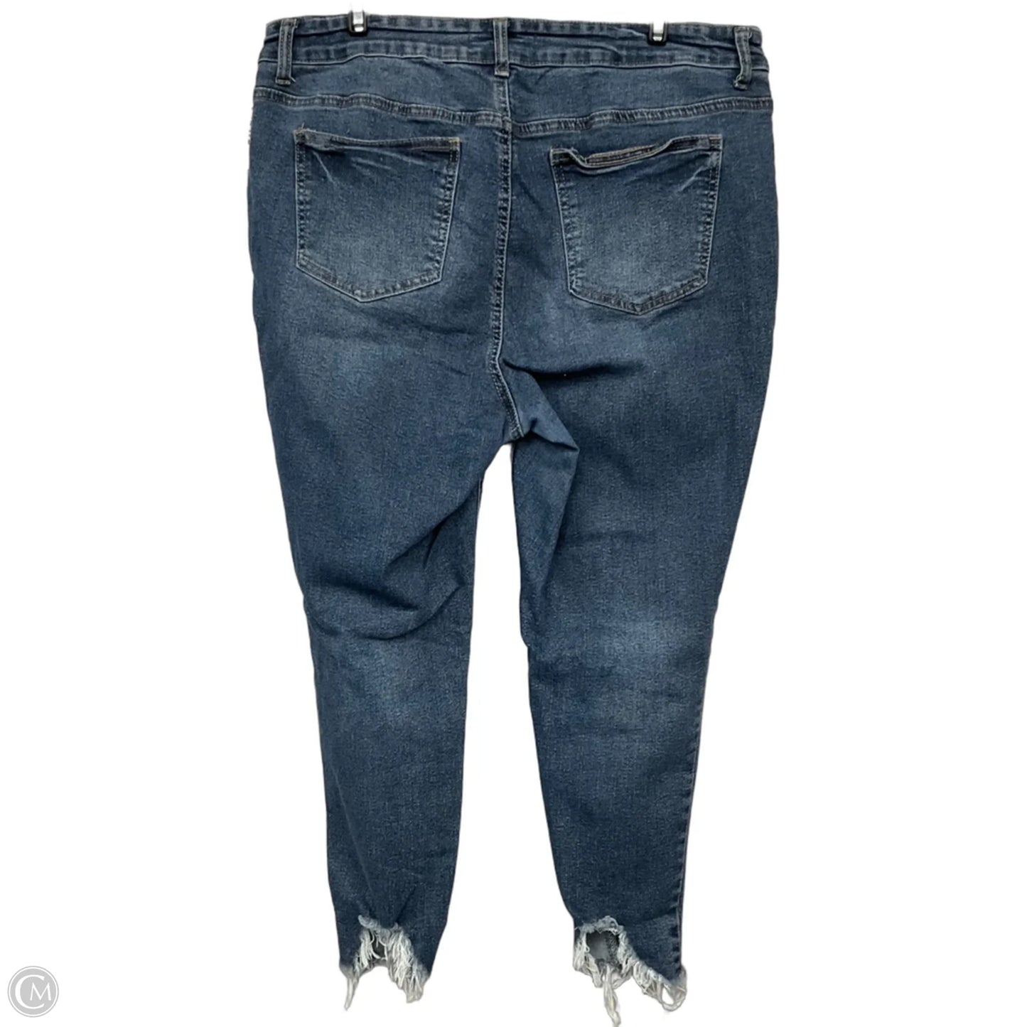 Jeans Skinny By Arula In Blue Denim, Size: 14