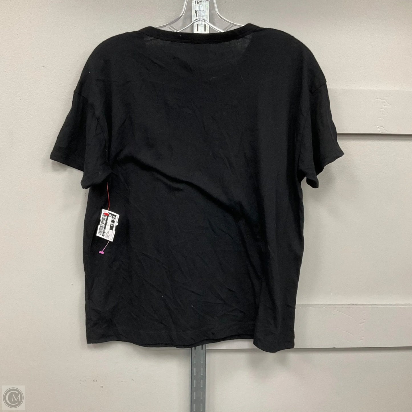 Top Short Sleeve By Old Navy In Black, Size: M