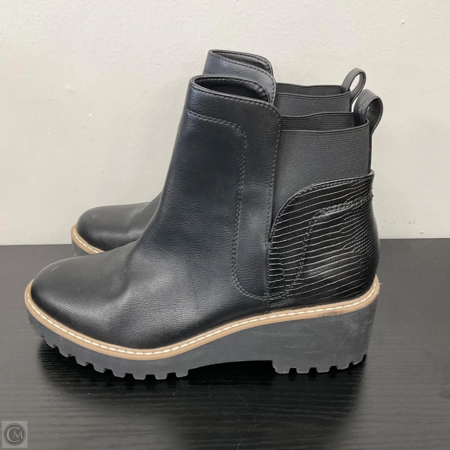 Boots Combat By Clothes Mentor In Black, Size: 8