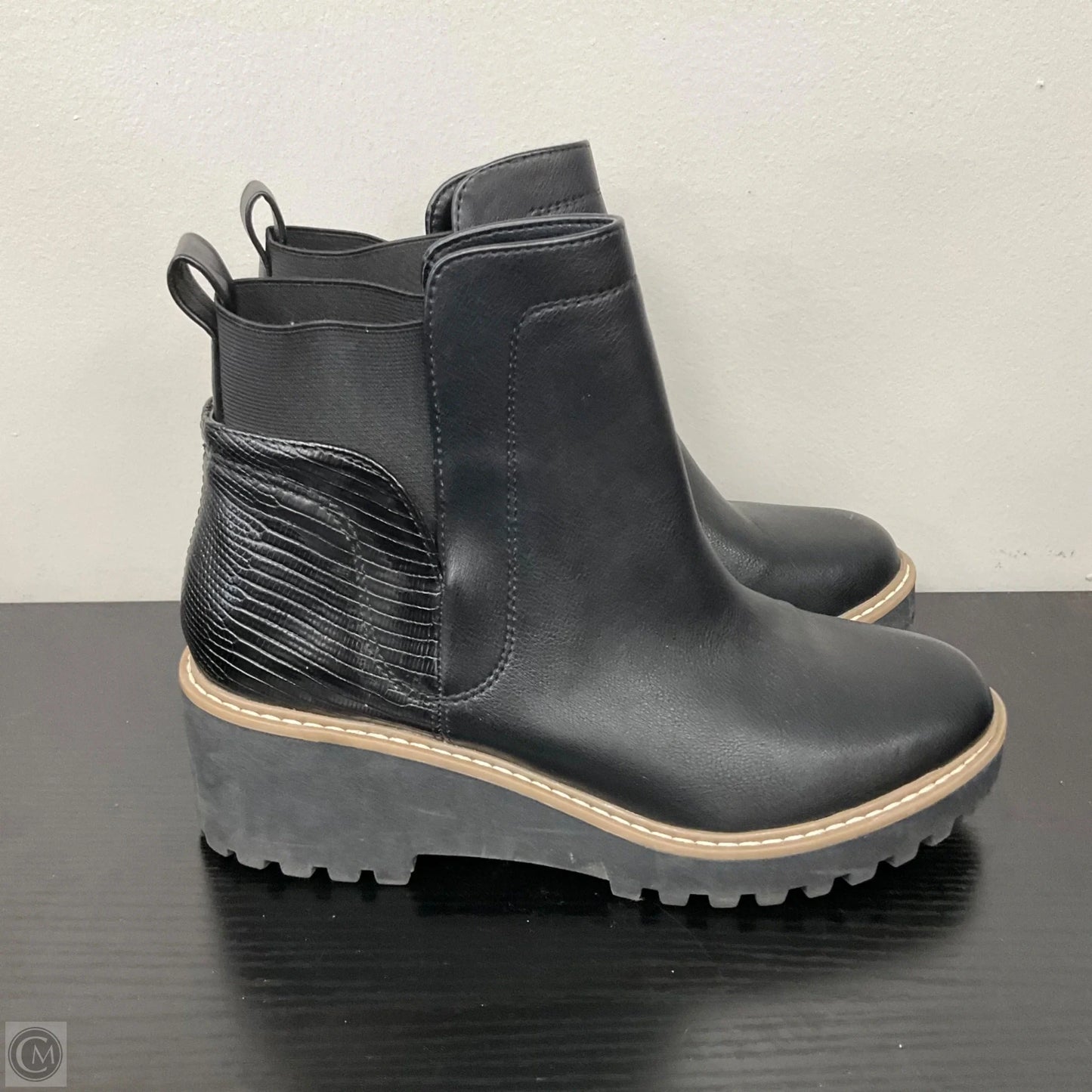 Boots Combat By Clothes Mentor In Black, Size: 8