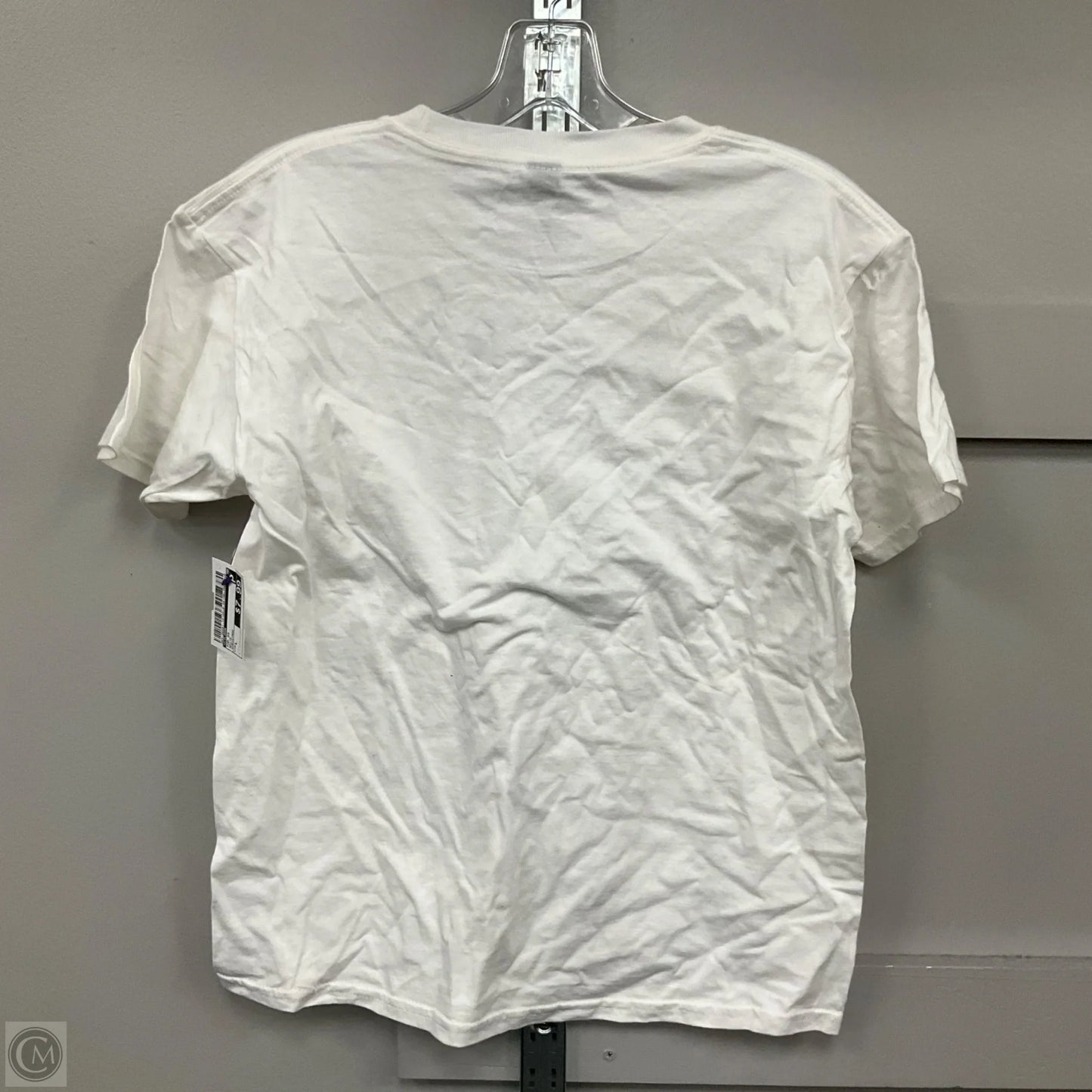 Top Short Sleeve By Gildan In White, Size: L