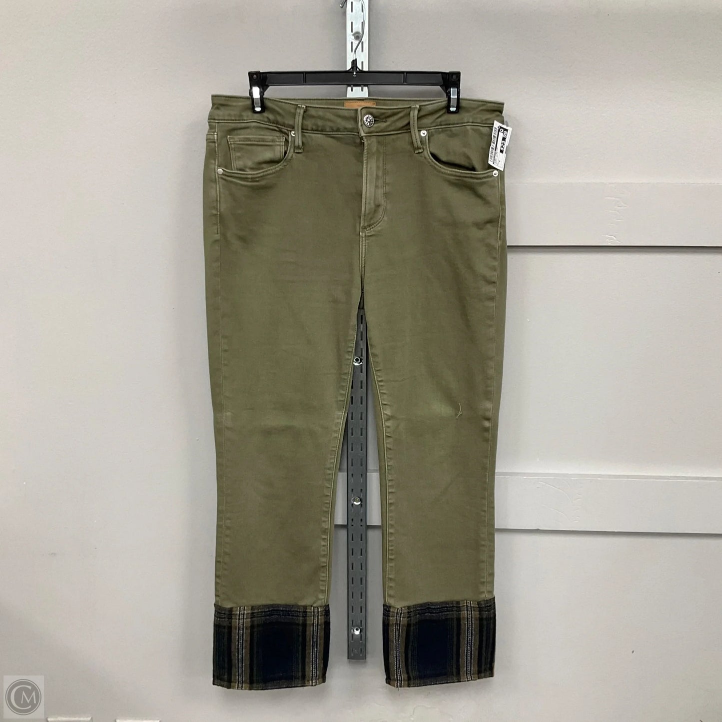 Jeans Straight By Driftwood In Green Denim, Size: 8