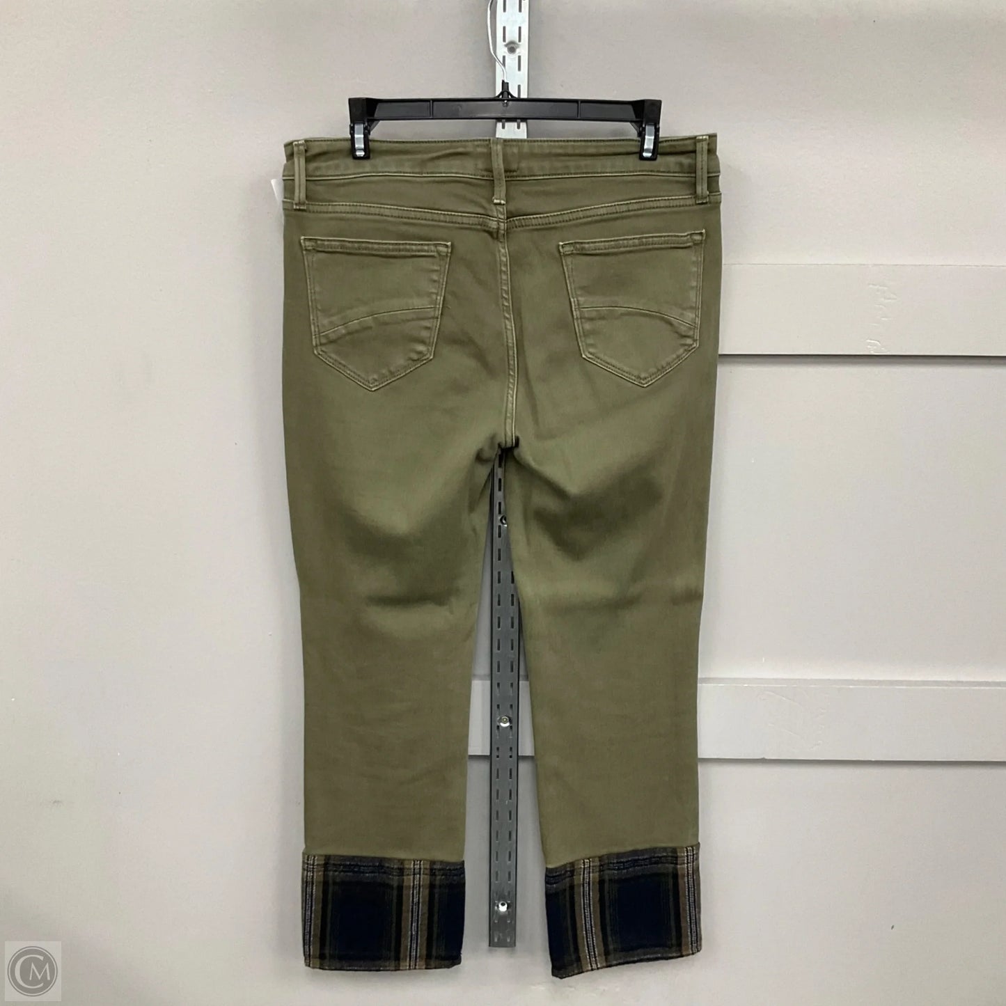 Jeans Straight By Driftwood In Green Denim, Size: 8