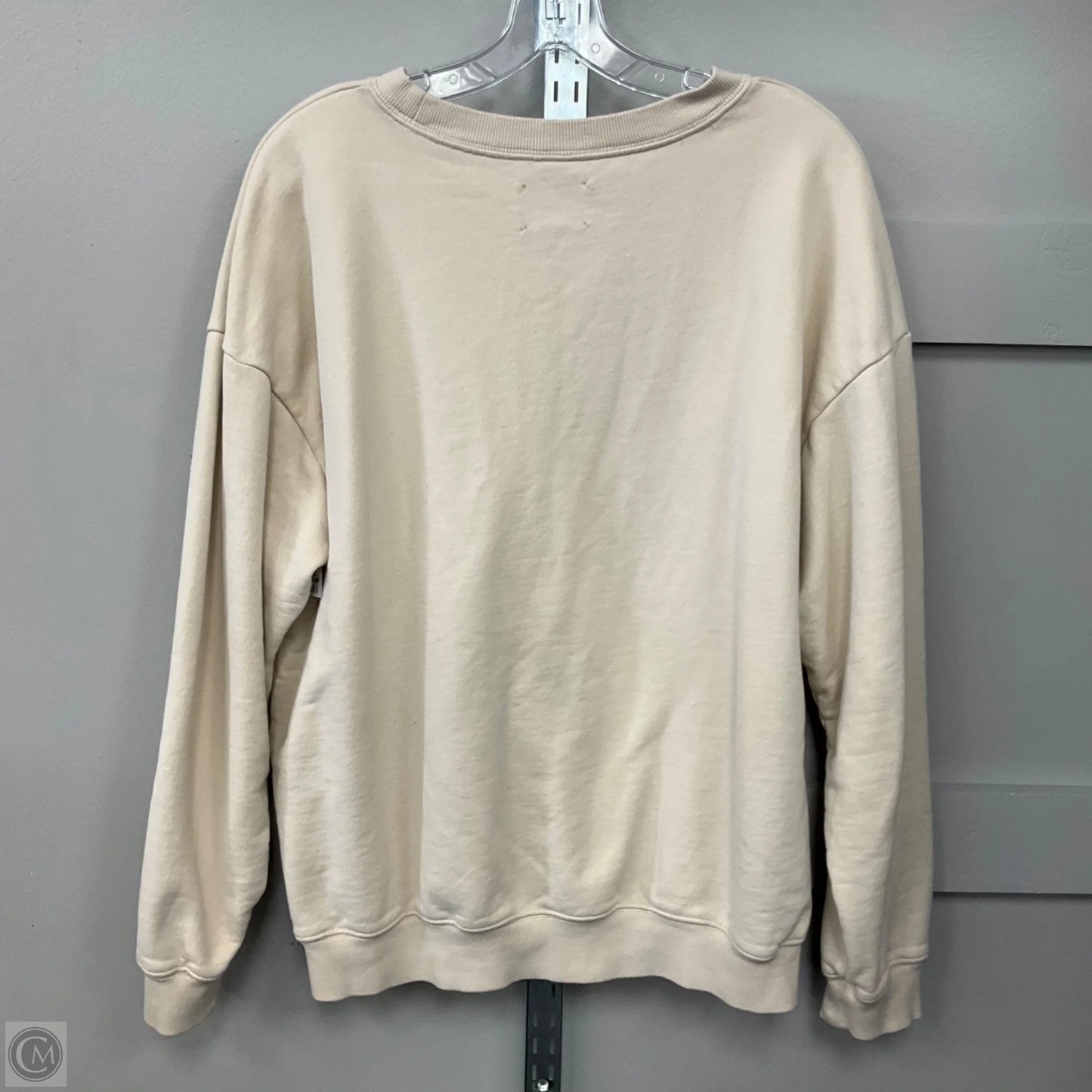 Sweatshirt Crewneck By Aerie In Cream, Size: S