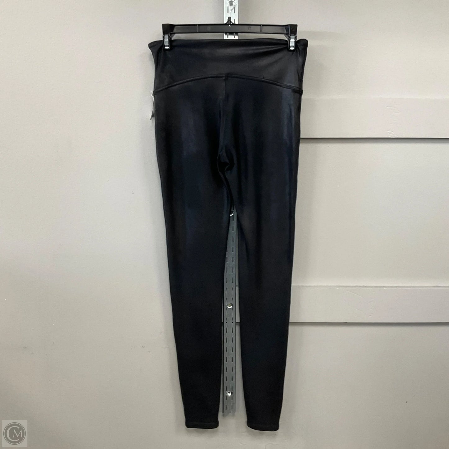 Athletic Leggings By Spanx In Black, Size: M