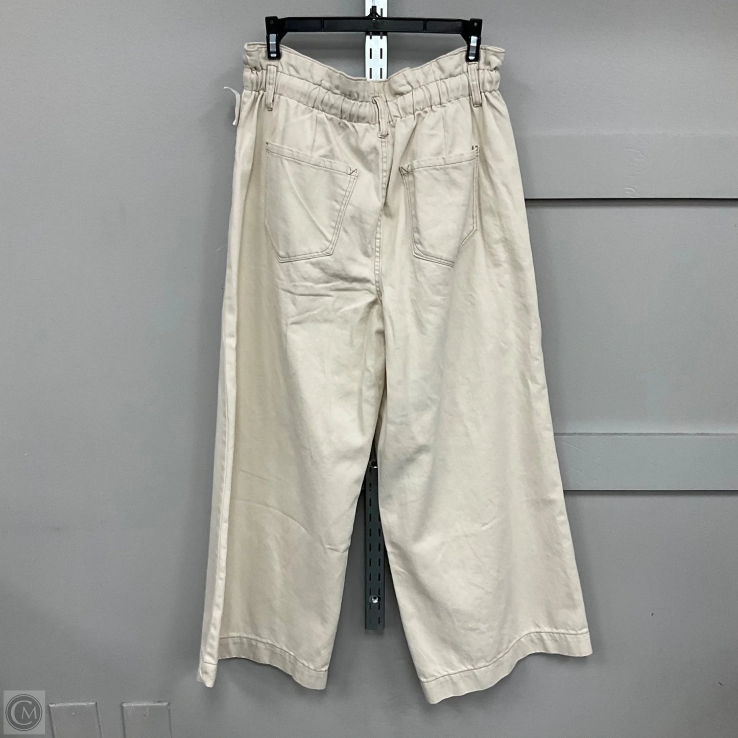 Jeans Wide Leg By Kensie In Cream Denim, Size: 8