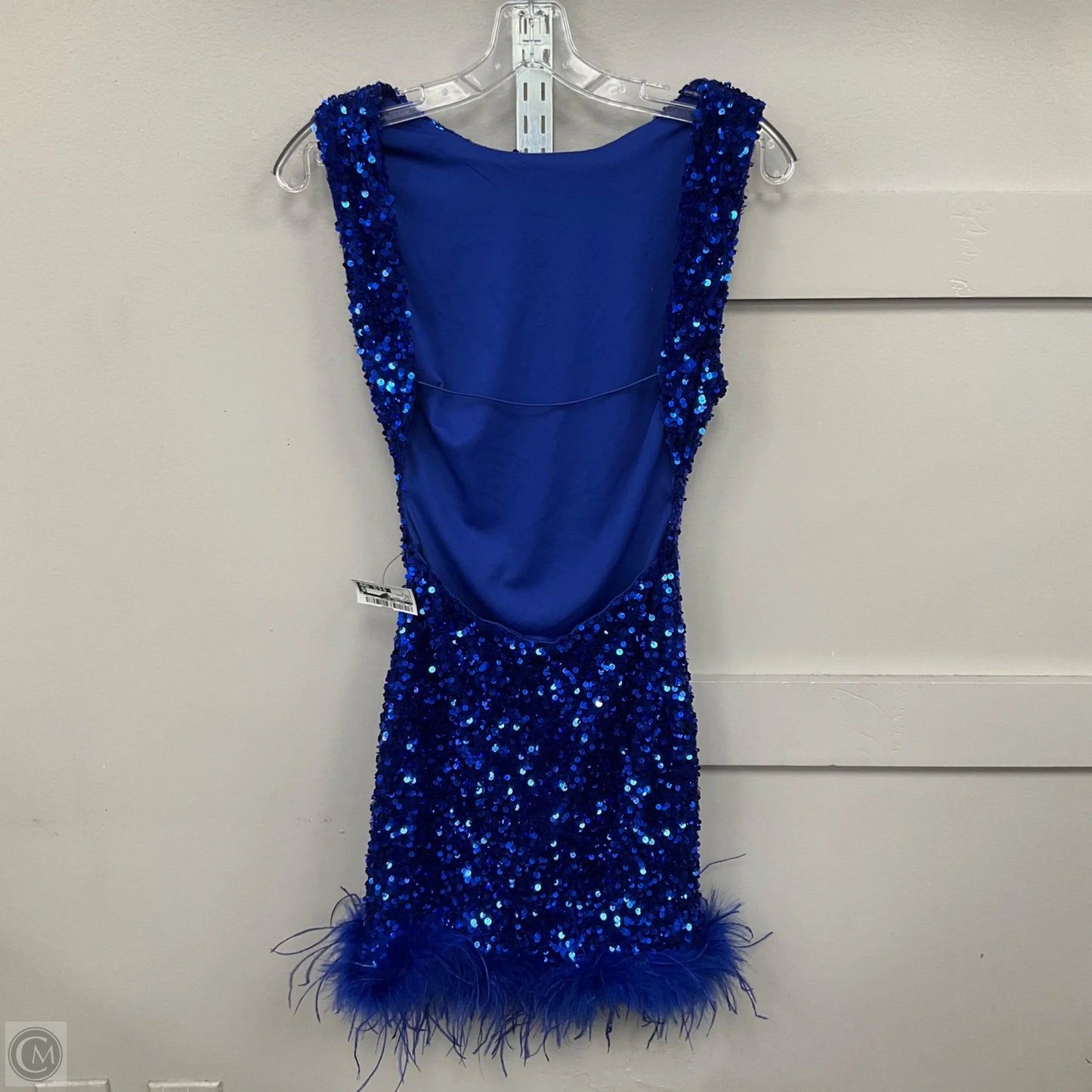 Dress Party Short By Clothes Mentor In Blue, Size: S