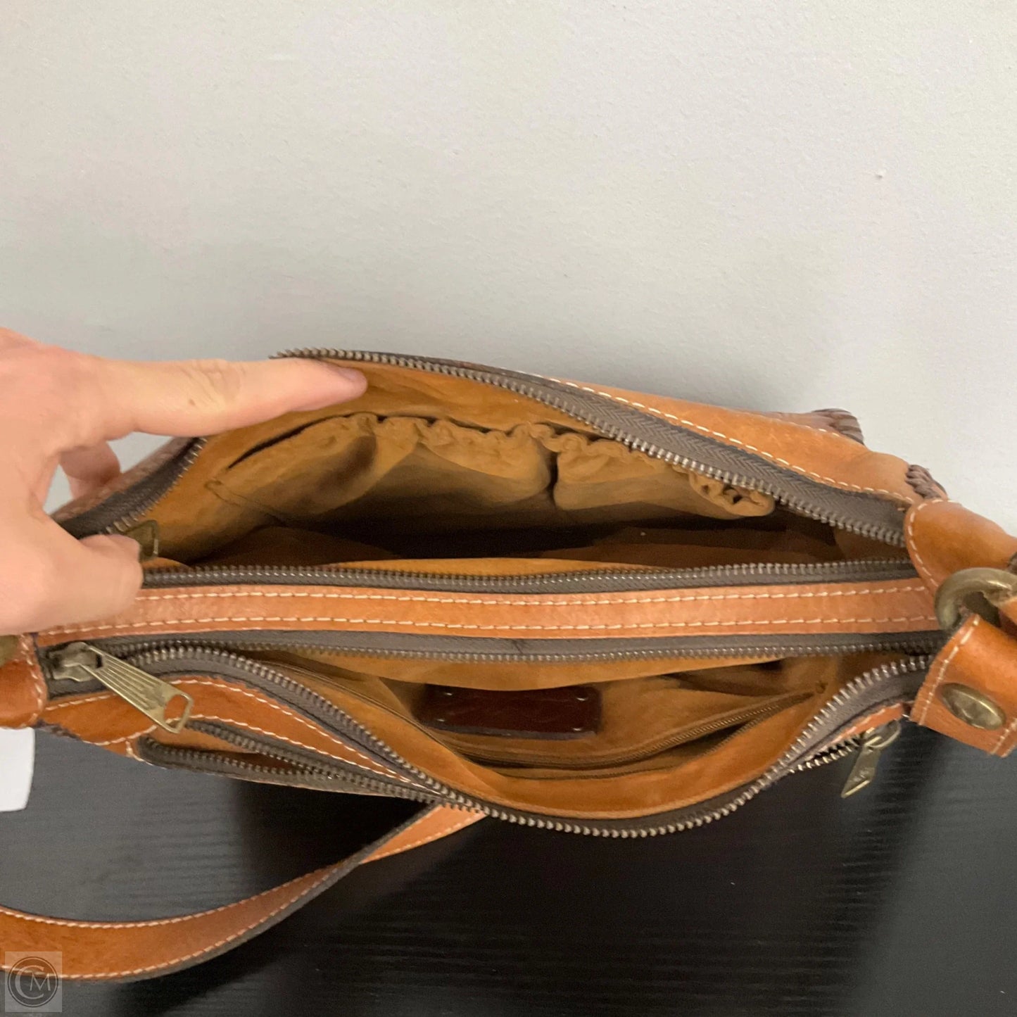 Crossbody Designer By Patricia Nash, Size: Large