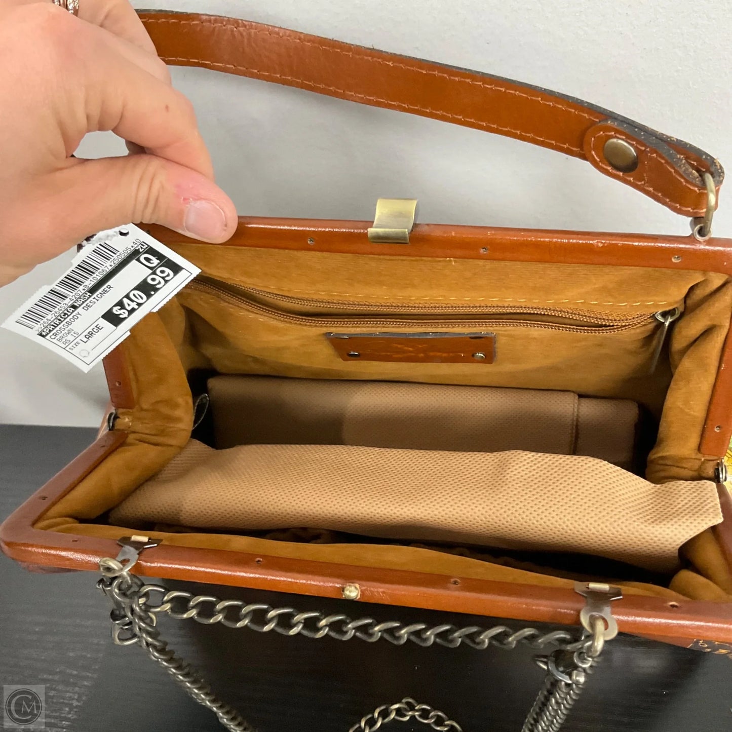 Crossbody Designer By Patricia Nash, Size: Large