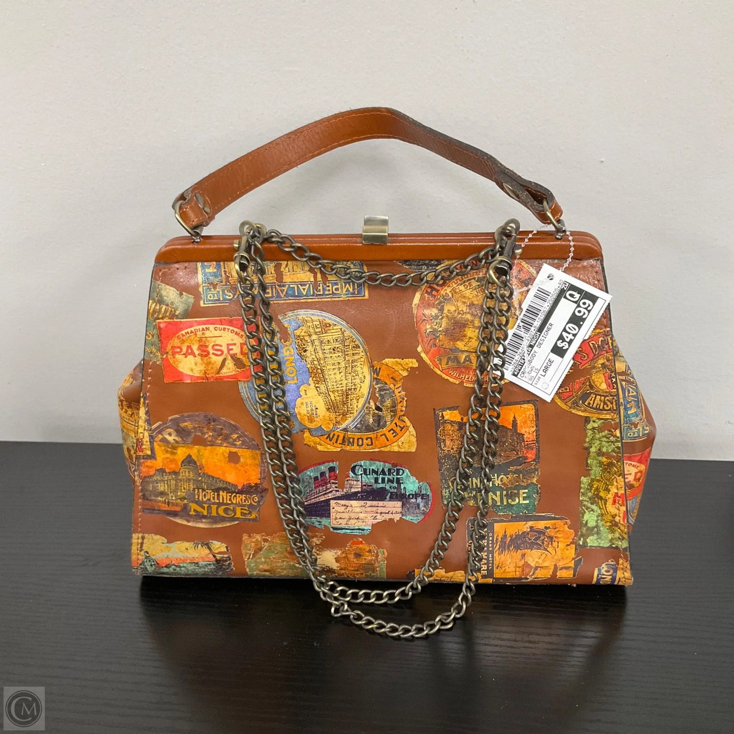 Crossbody Designer By Patricia Nash, Size: Large
