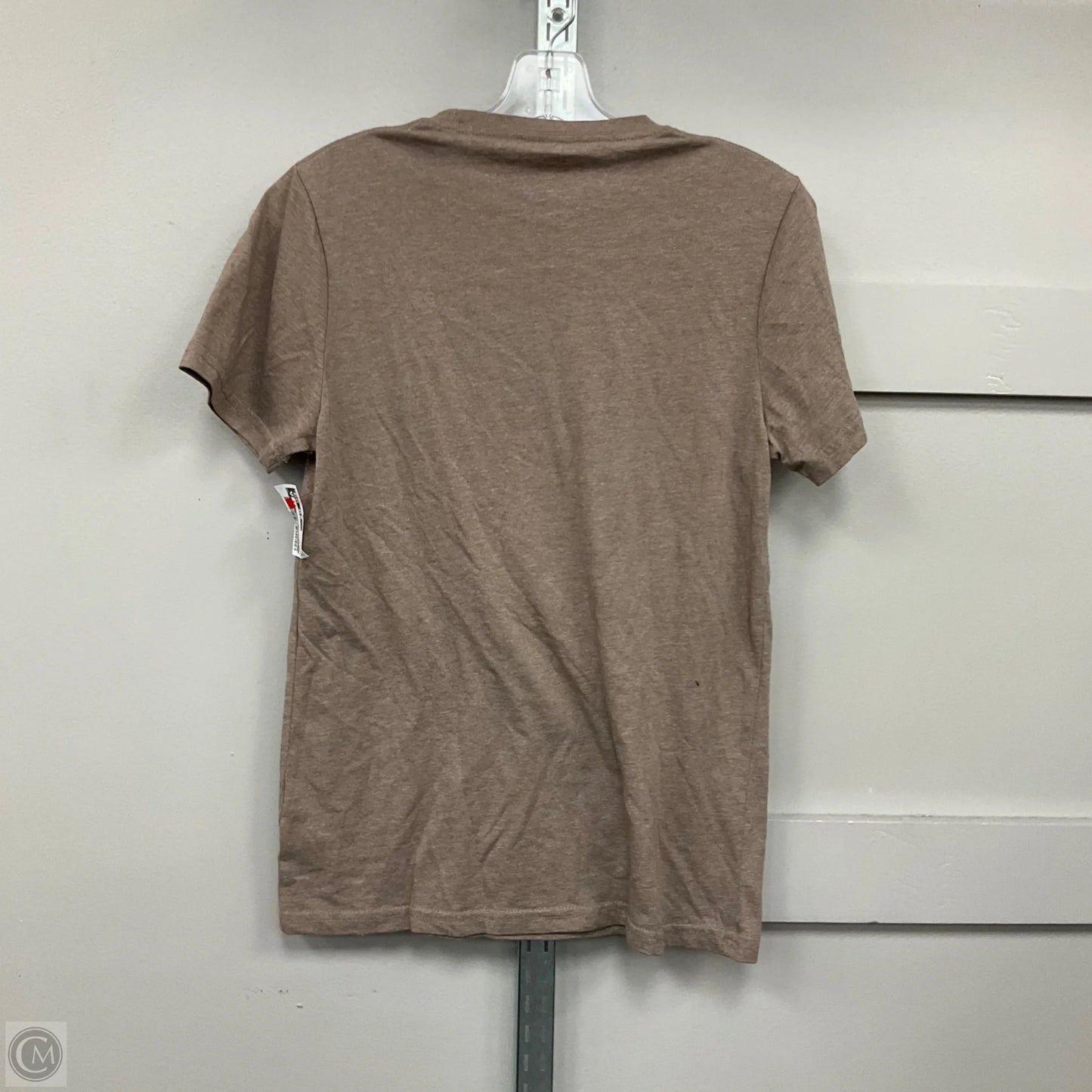 Top Short Sleeve By Clothes Mentor In Brown, Size: S