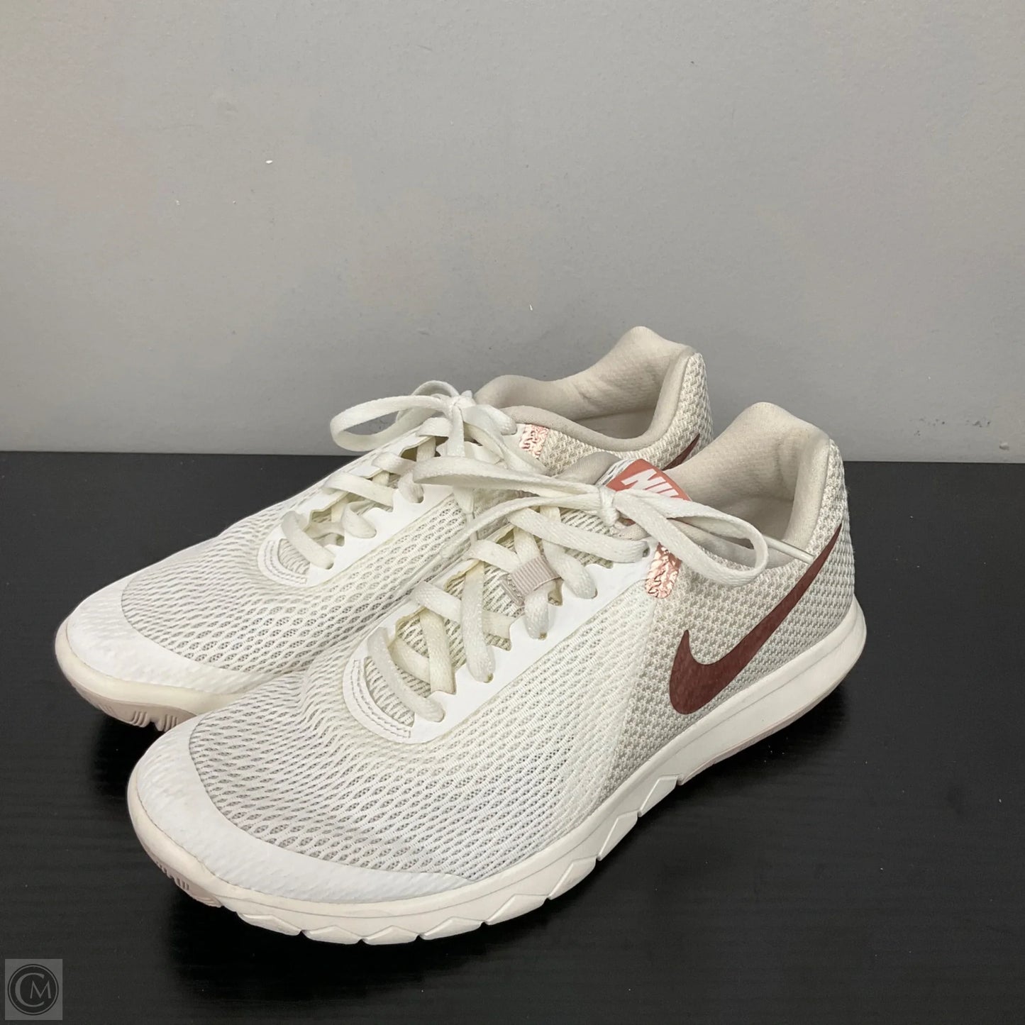 Shoes Athletic By Nike In White, Size: 8