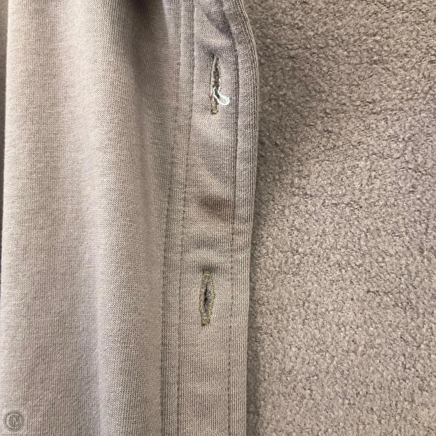 Jacket Shirt By Gap In Mauve, Size: Xs