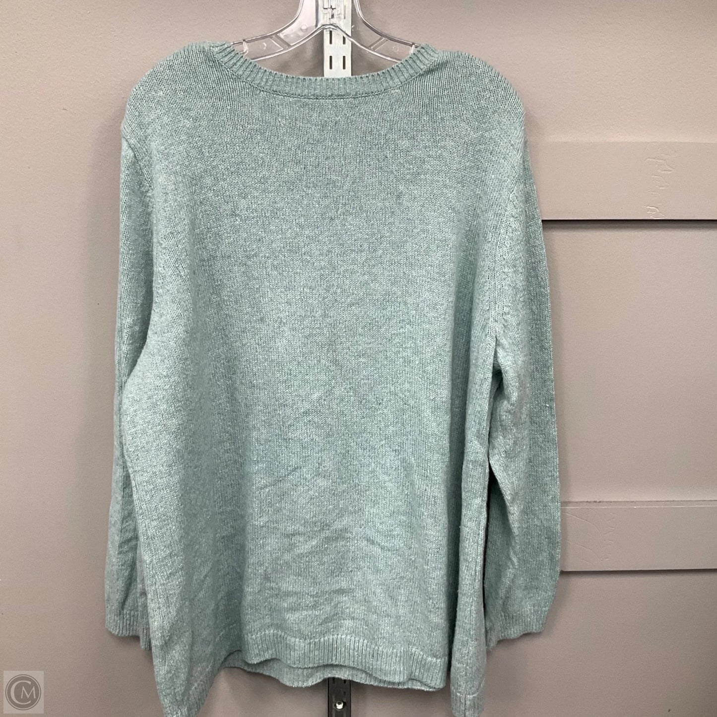 Sweater By Cj Banks In Green, Size: 2x